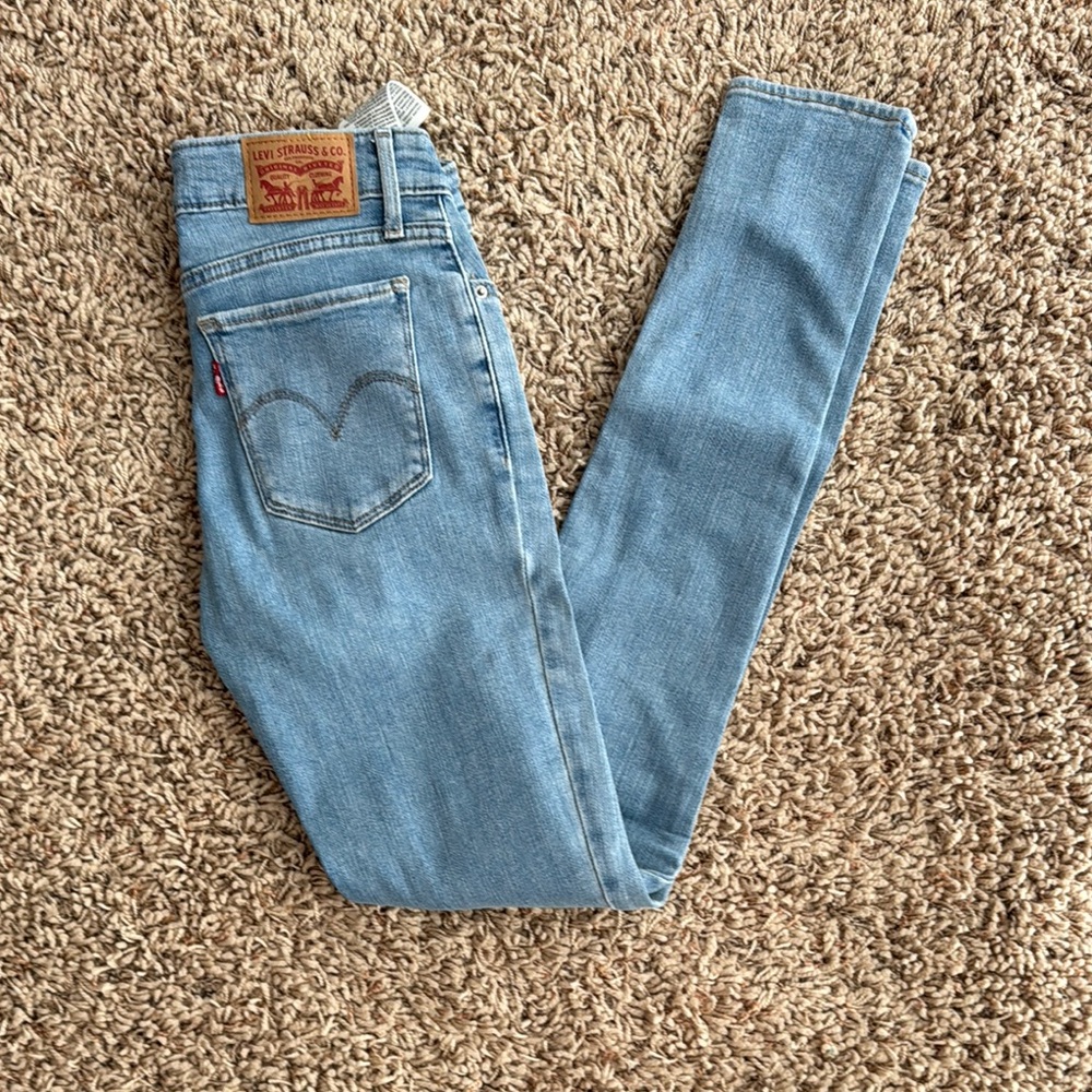 Levi's Blue Skinny Jeans Classic Denim Style